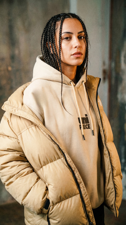 Unipiece Beige Hoodie