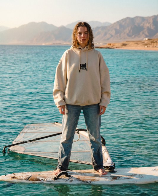 Unipiece Beige Hoodie