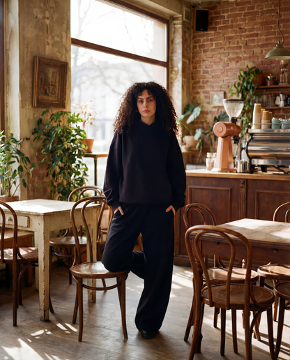 Premium Black Hoodie